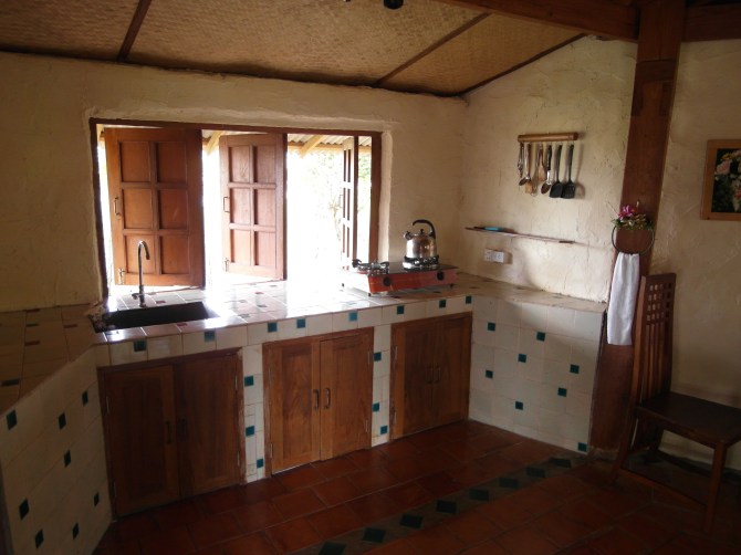  Lakeside Mud Brick House