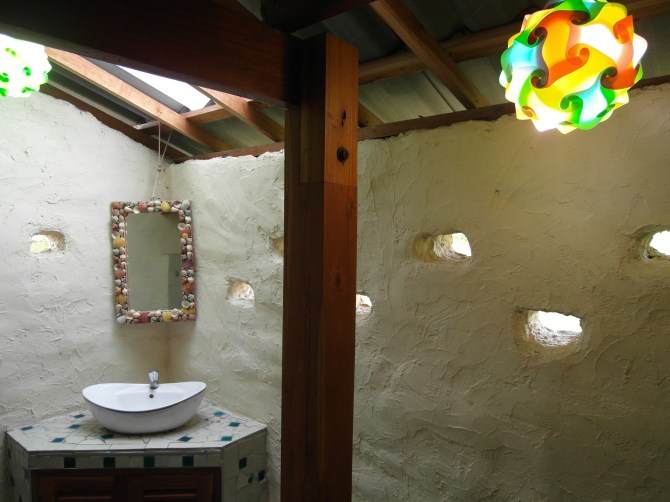  Lakeside Mud Brick House